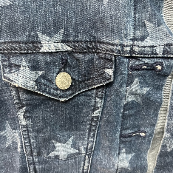 Rock & Republic Blue Denim Vest - Picture 3 of 6